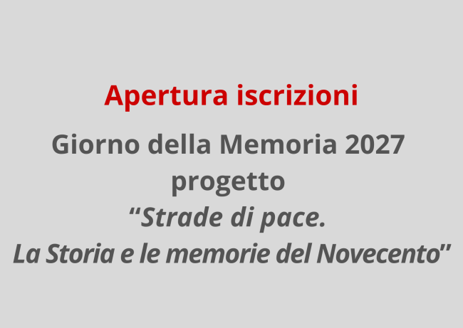Strade di pace. La Storia e le memorie del Novecento (1)
